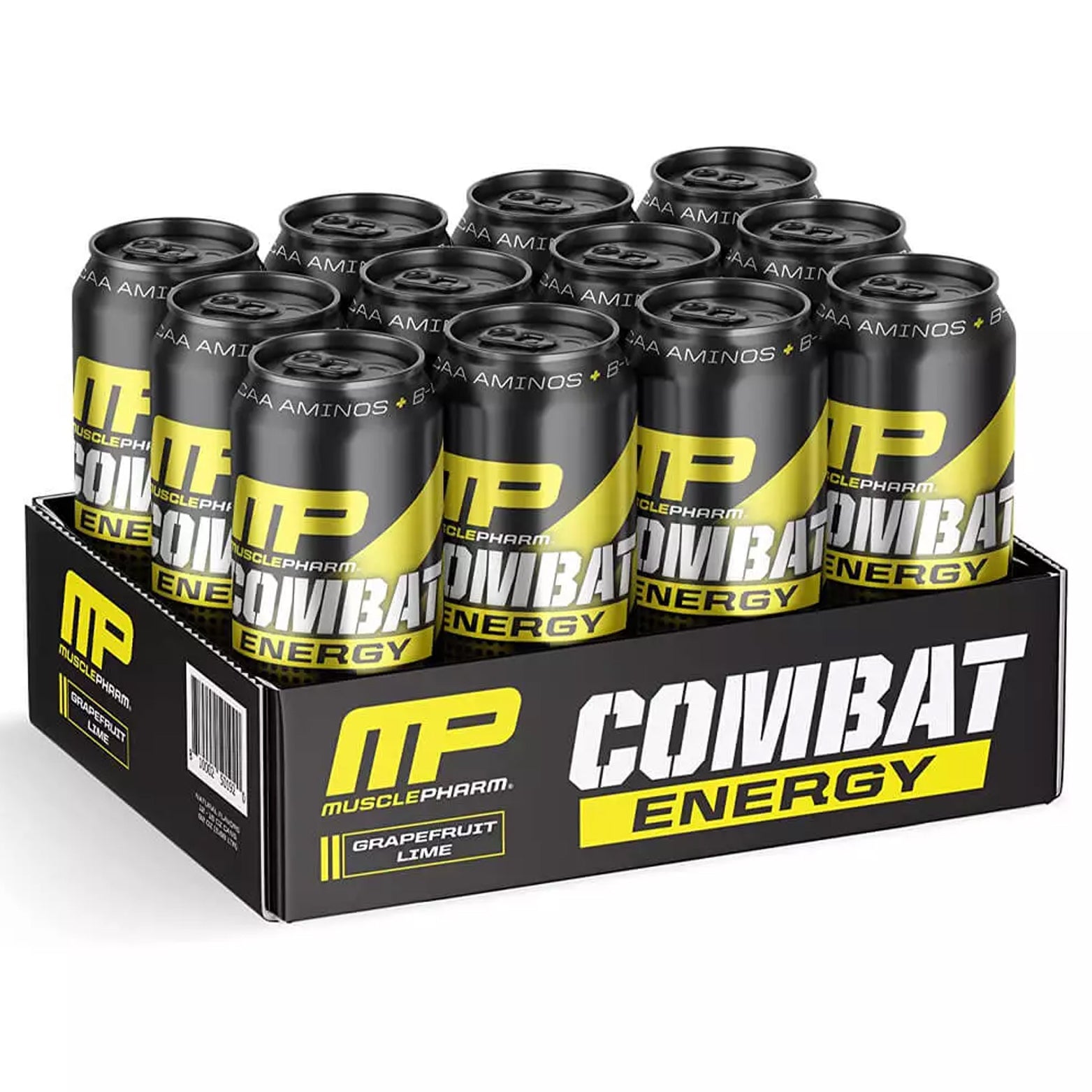 MusclePharm Combat Energy Drink 473ml Pack of 12