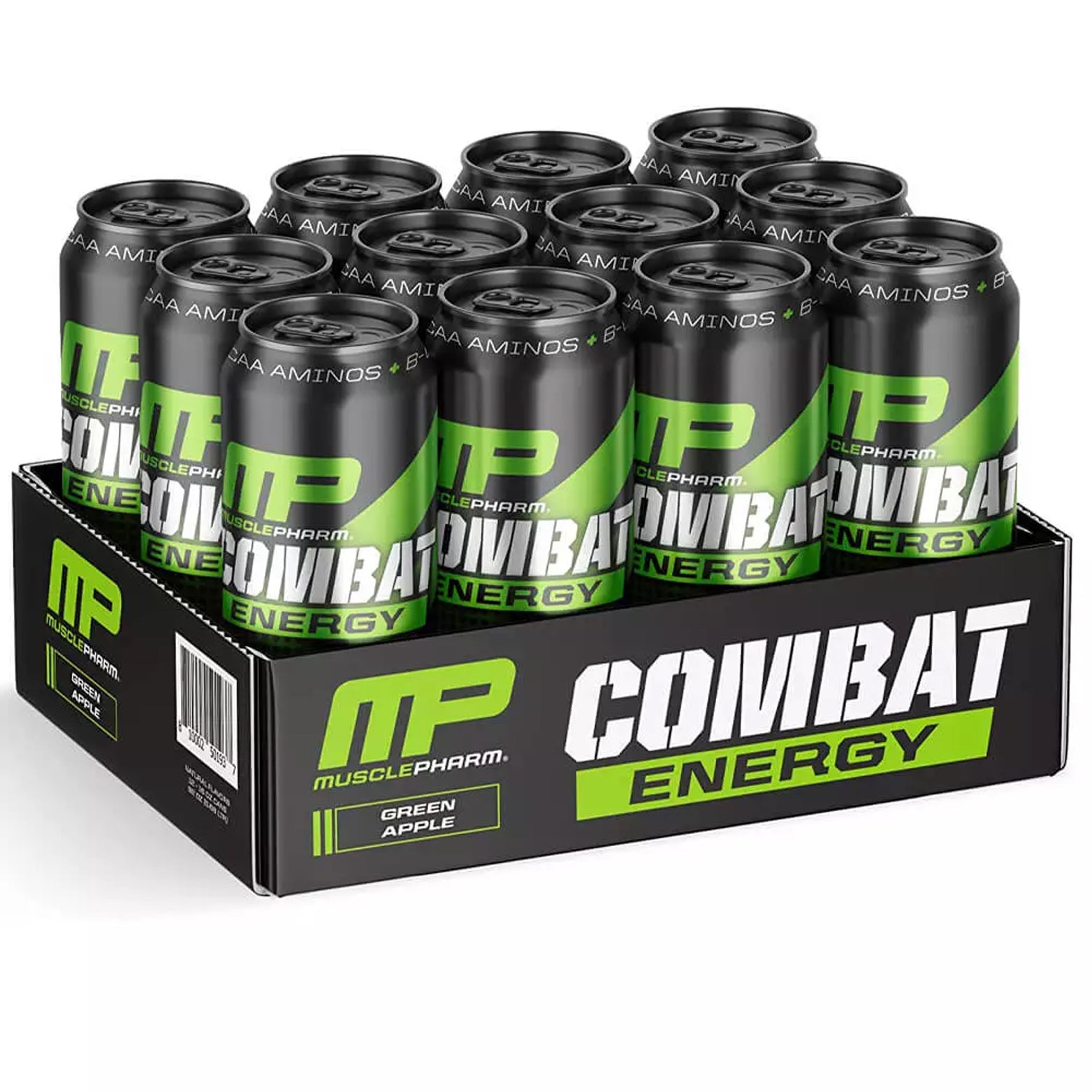 MusclePharm Combat Energy Drink 473ml Pack of 12