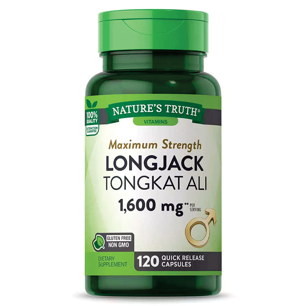Nature’s Truth Tongkat Ali 1600 Mg 120 Capsules