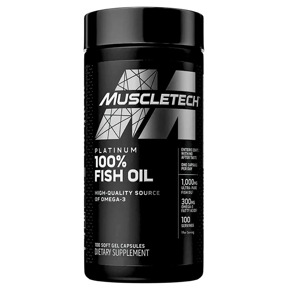 MuscleTech Platinum Fish Oil Capsules