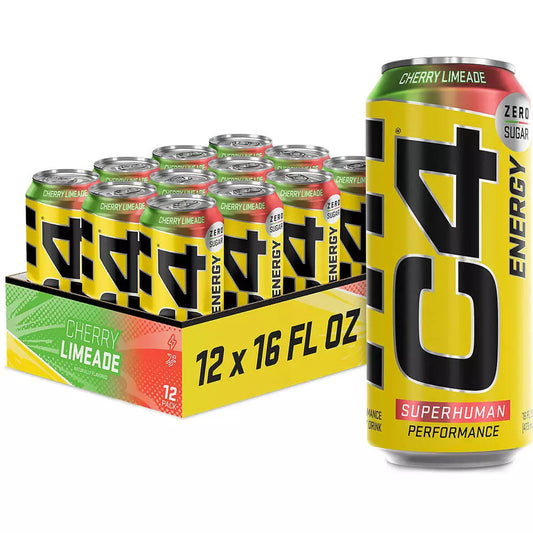 C4 Energy Pre-Workout Drink 473ml Pack of 12