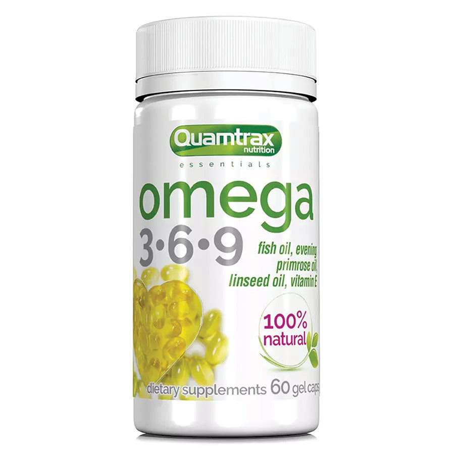 Quamtrax Omega 3 6 and 9 Fish Oil Capsules