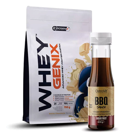 Biogenix Whey Genix 700g + Free Ostrovit BBQ Sauce