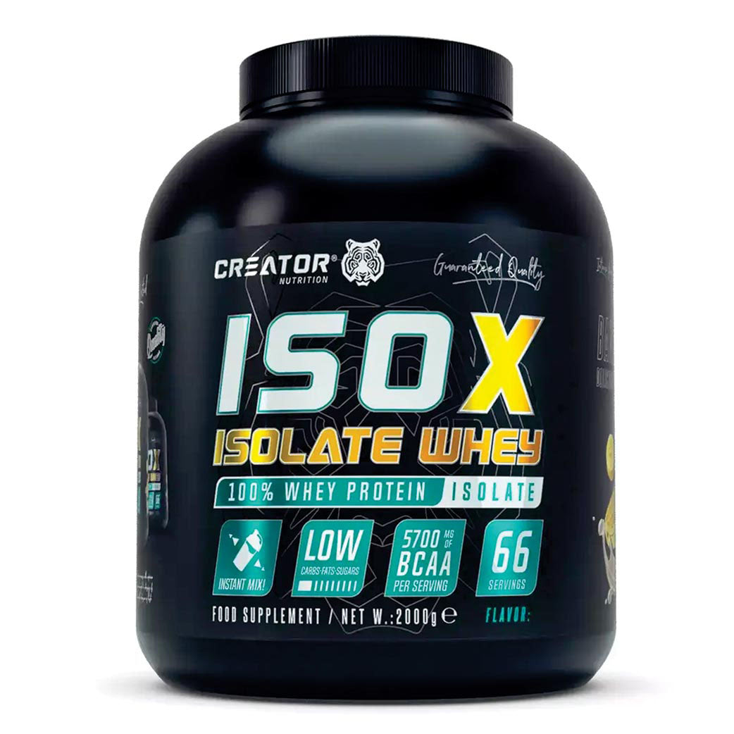 Creator Nutrition ISO X Isolate Whey – Peanut Butter, 2kg