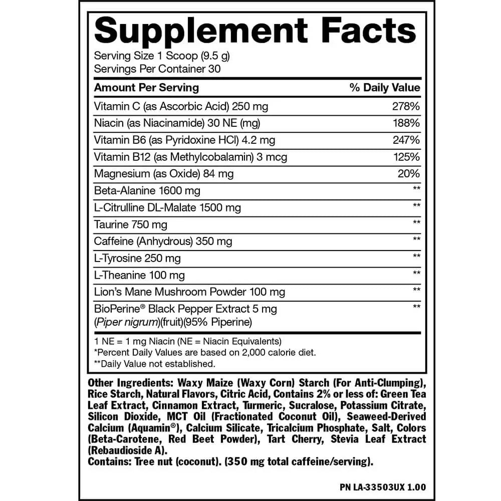 Mutant Madness Pre-Workout Supplement 225g