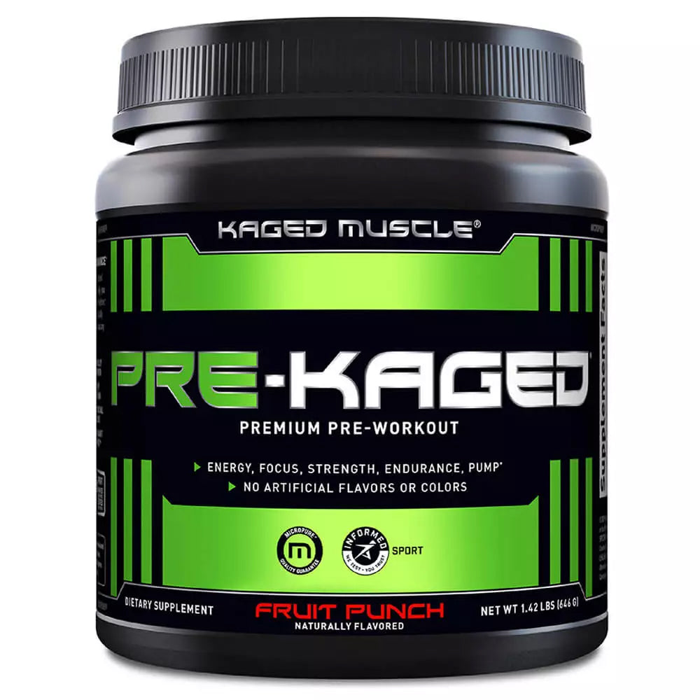 Kaged Muscle Pre-Kaged Pre-Workout Powder 592g