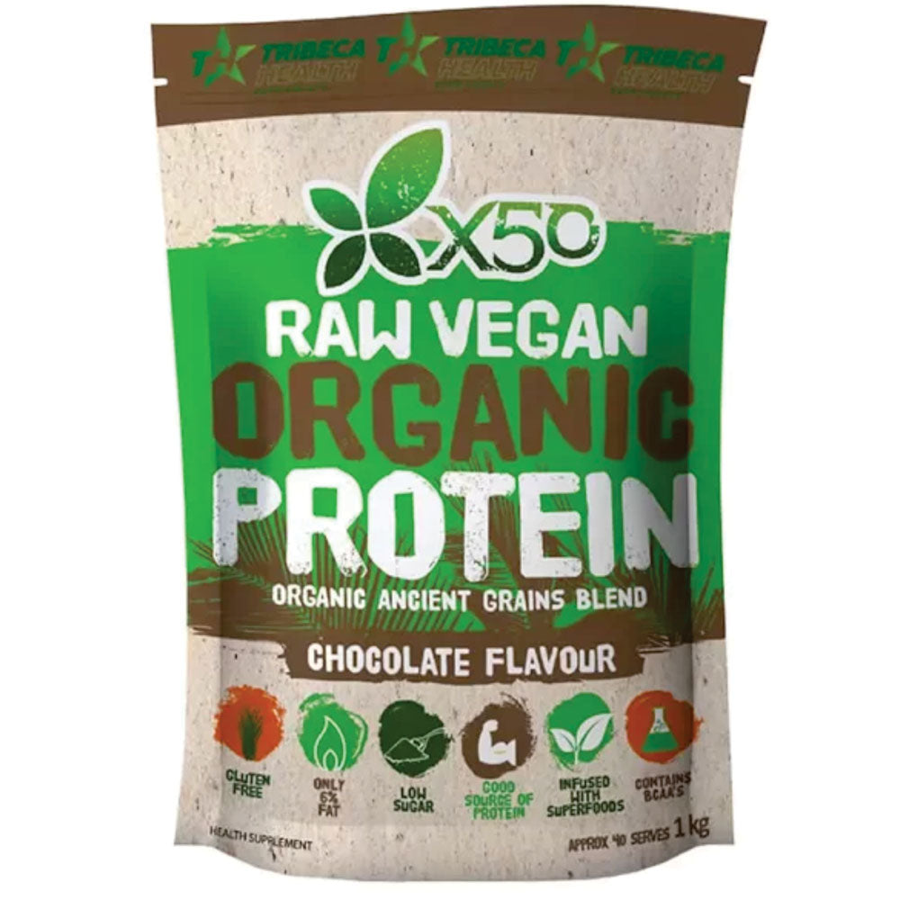 Tribeca X50 Raw Vegan Organic Protein 1kg