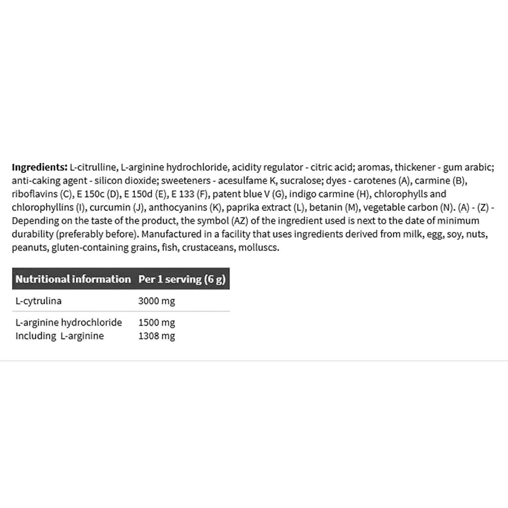 Biogenix Citrulline and Arginine 4500 Supplement