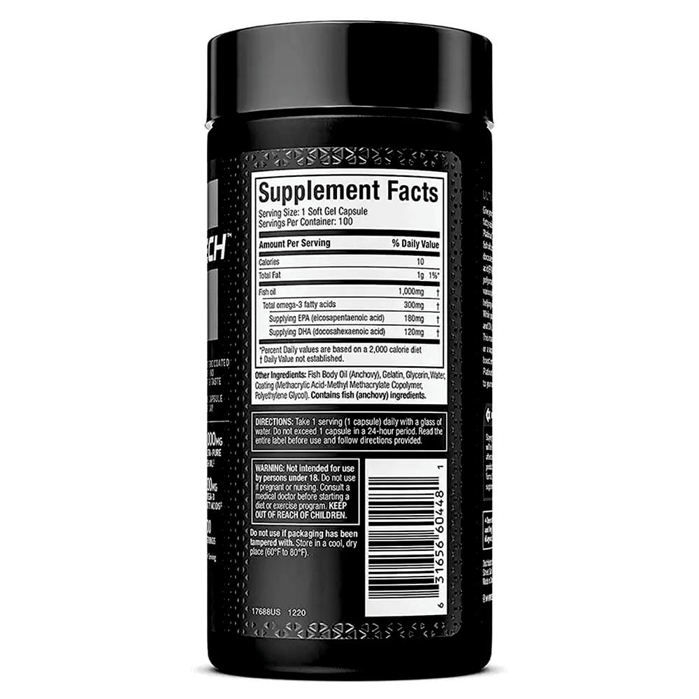 MuscleTech Platinum Fish Oil Capsules