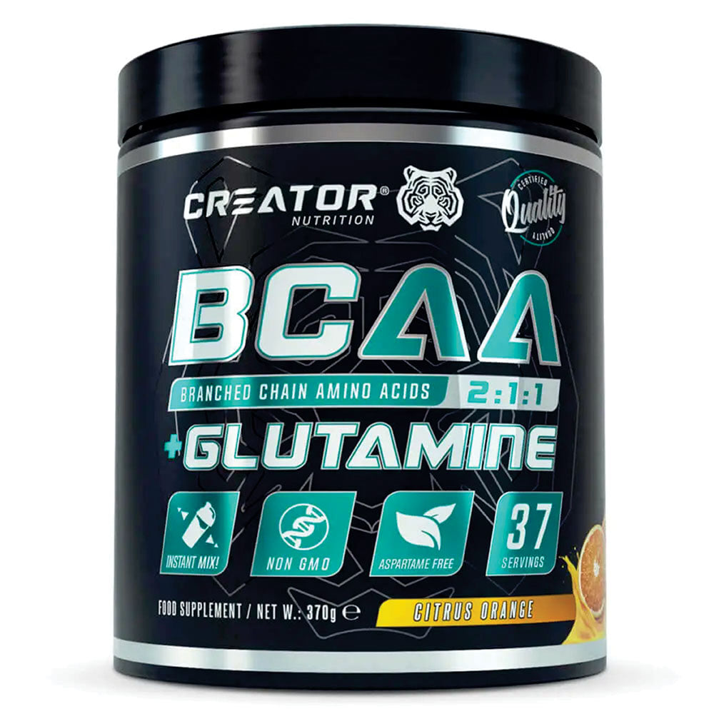 Creator Nutrition BCAA + Glutamine, Blueberry Lemonade, 37 Servings – 370g