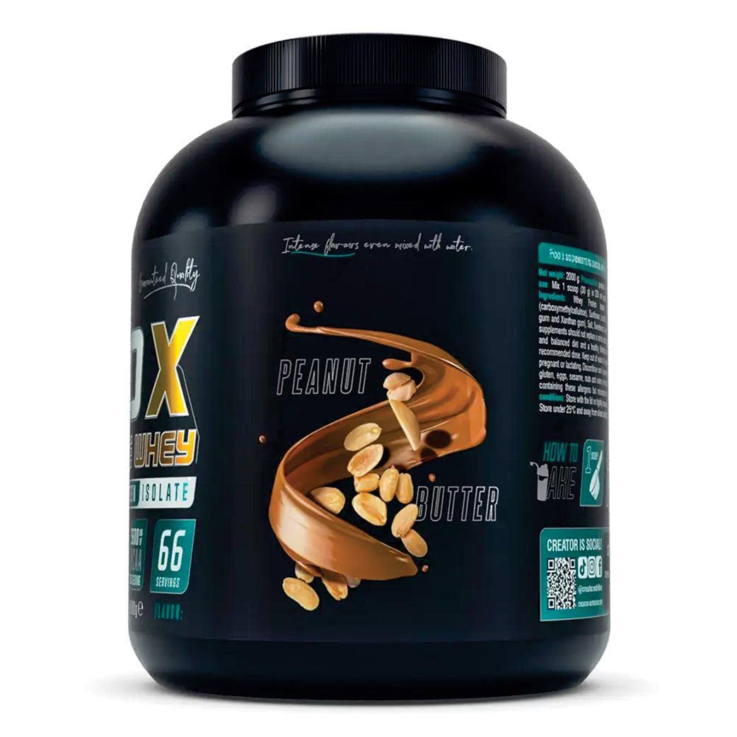 Creator Nutrition ISO X Isolate Whey – Peanut Butter, 2kg