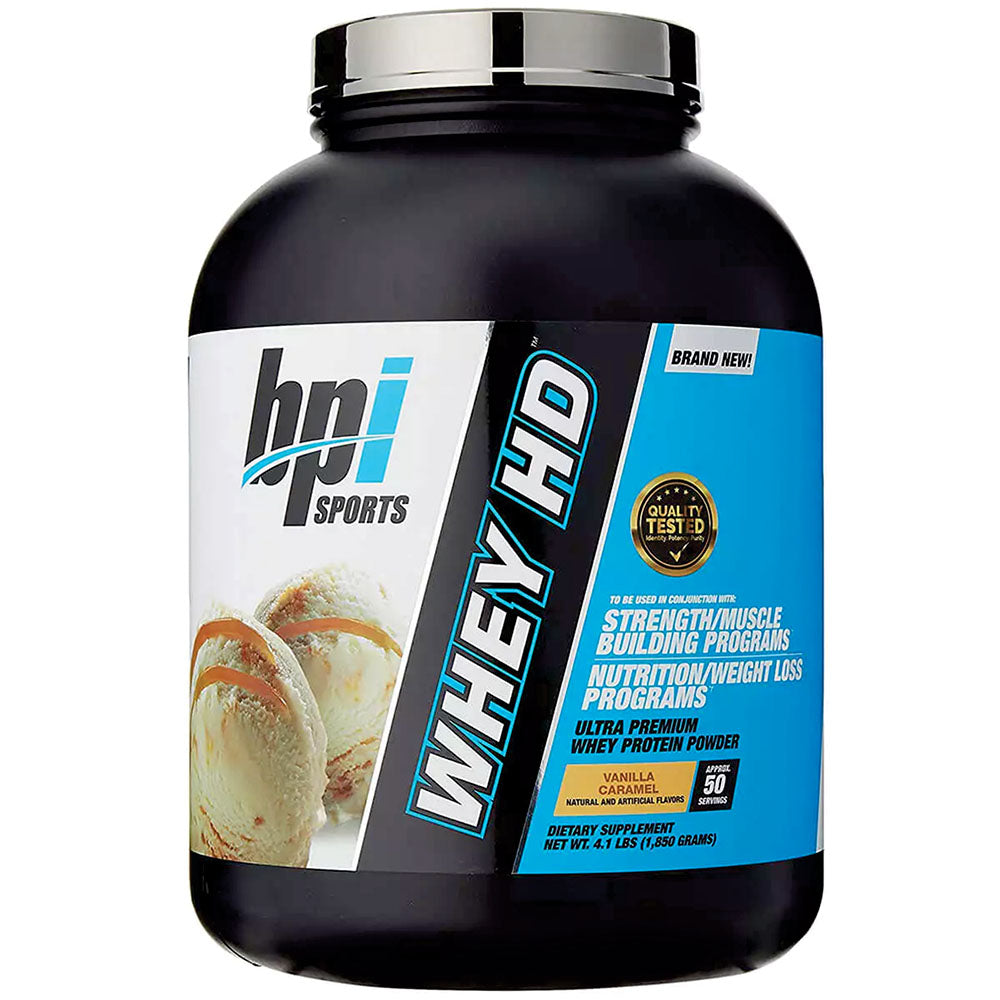 BPI Sport Whey HD Protein Powder 4.2lbs
