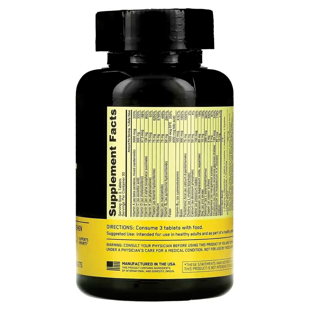 Optimum Nutrition Opti-Men Multivitamin Tablets
