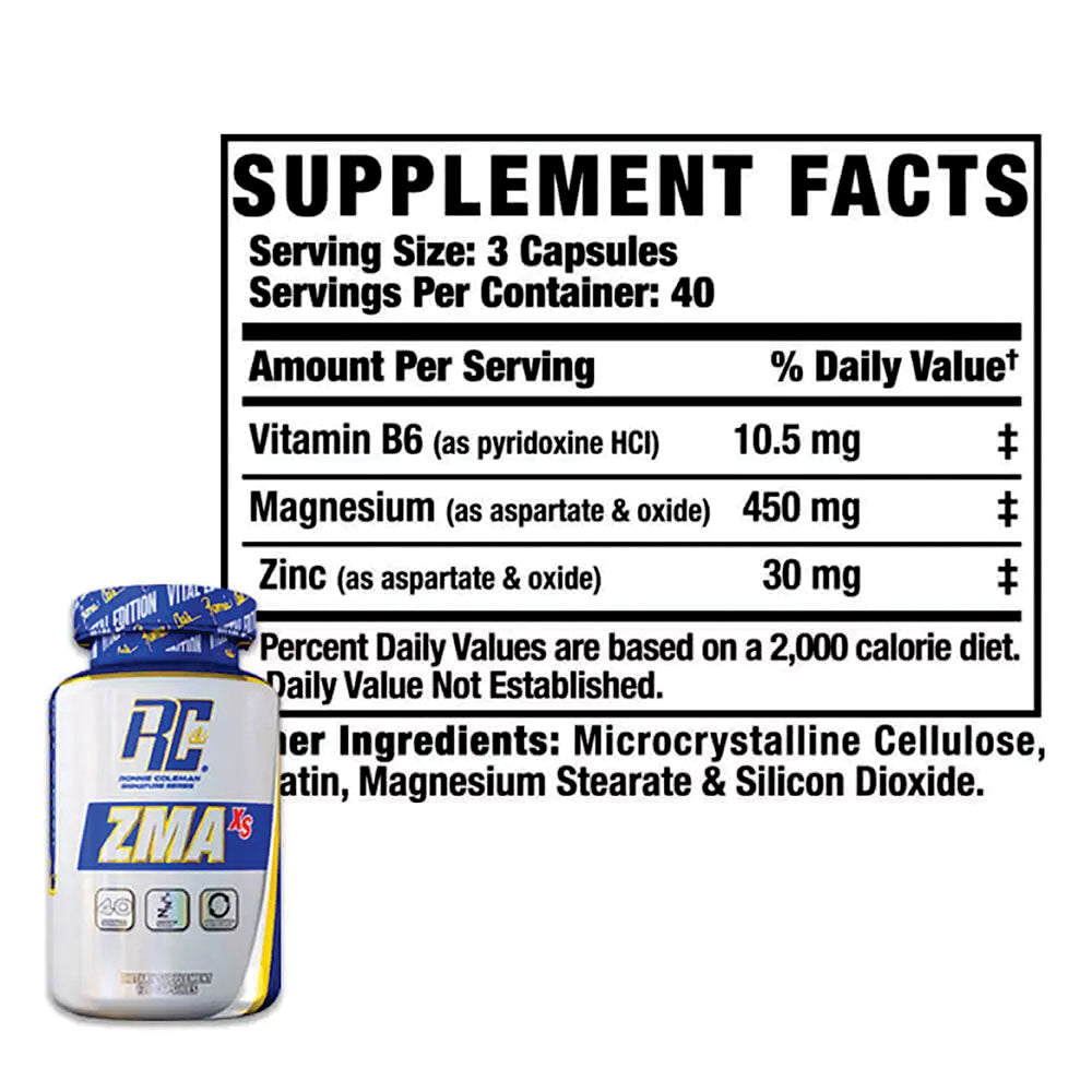 Ronnie Coleman ZMA XS 120 Capsules