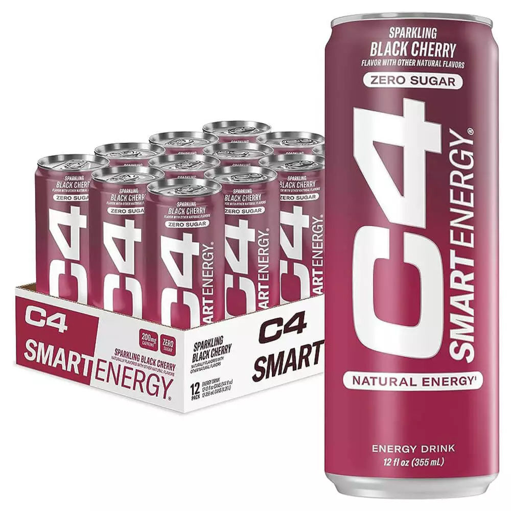 Get Smart Energy with C4 RTD: 12-Pack of 355ml Cans for Ultimate Convenience
