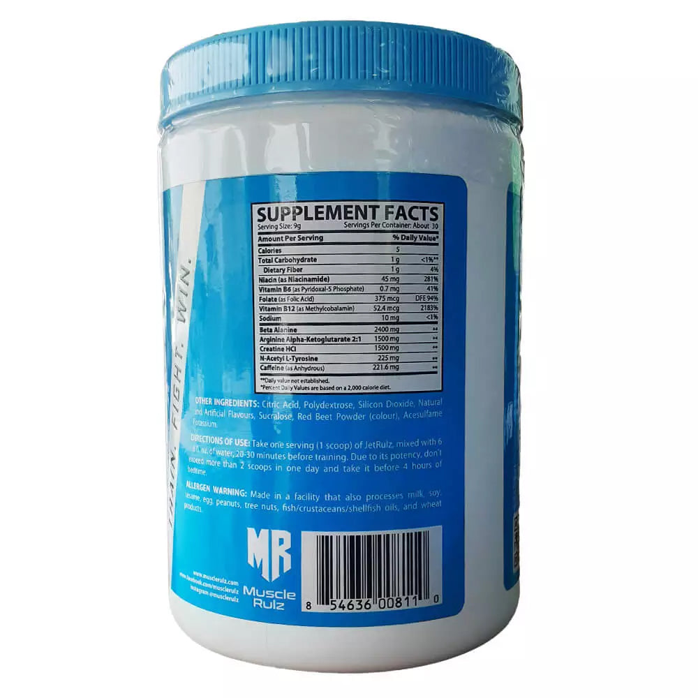 Muscle Rulz Jet Rulz Xtreme Pre-Workout 180g