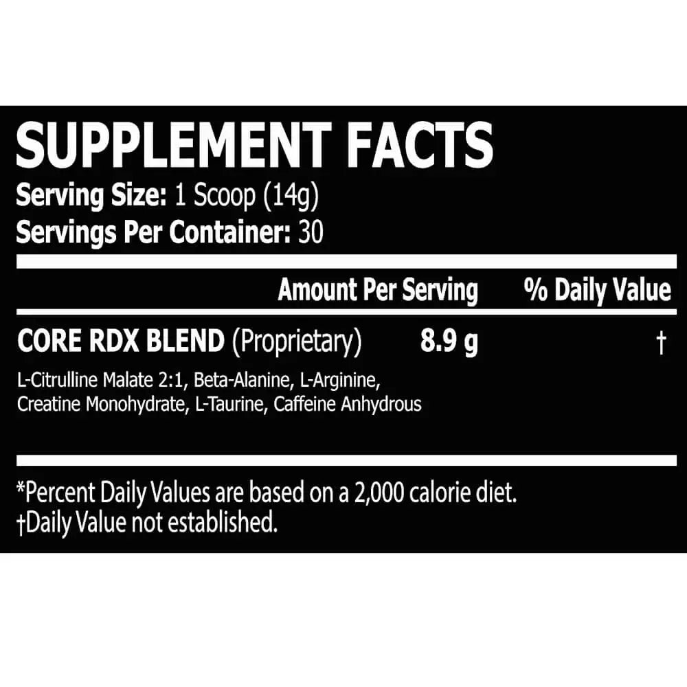 Core Champs RDX Pre-Workout 420G