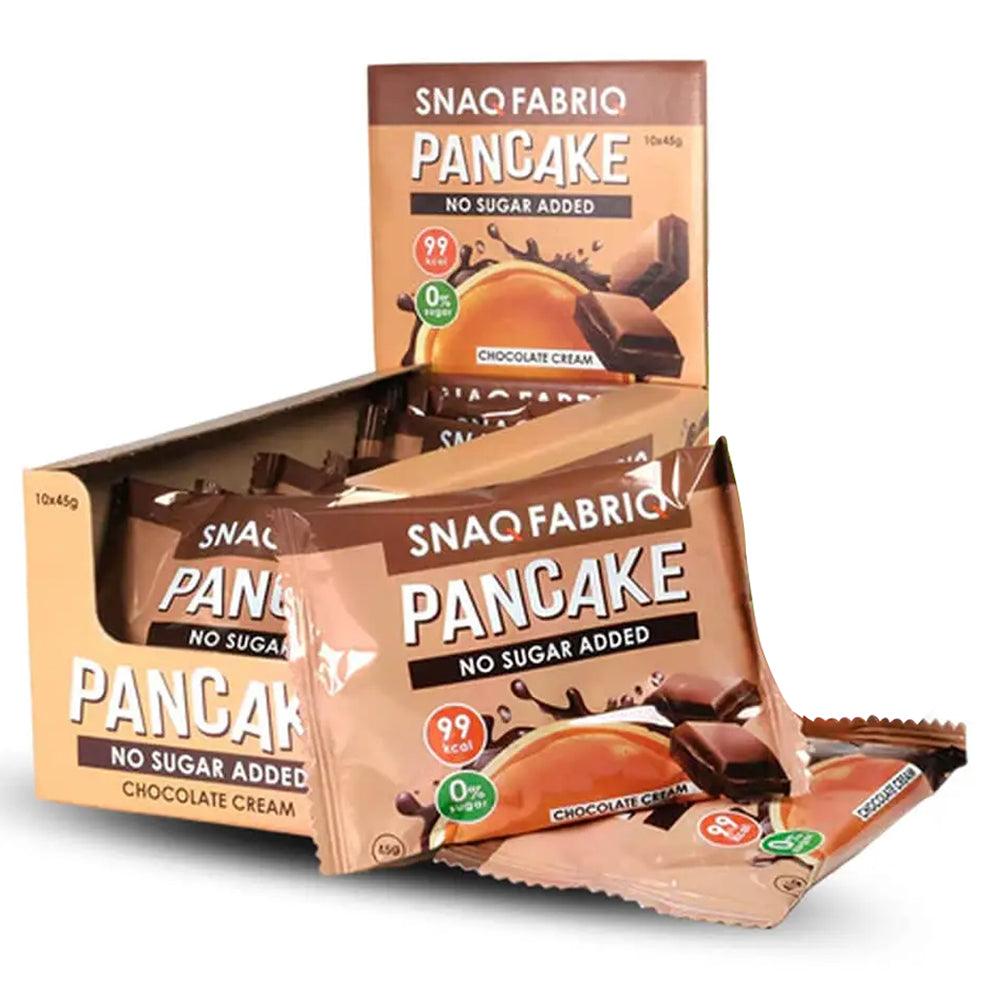 SNAQFABRIQ Pancakes No Sugar Added 10x45g: Healthy Indulgence