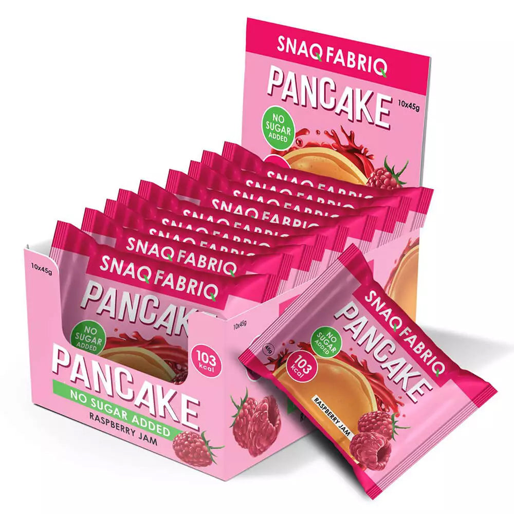 SNAQFABRIQ Pancakes No Sugar Added 10x45g: Healthy Indulgence