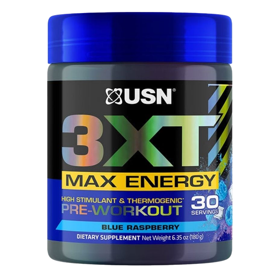 USN 3XT Max Energy 30 Servings – High-Stimulant Pre-Workout Formula