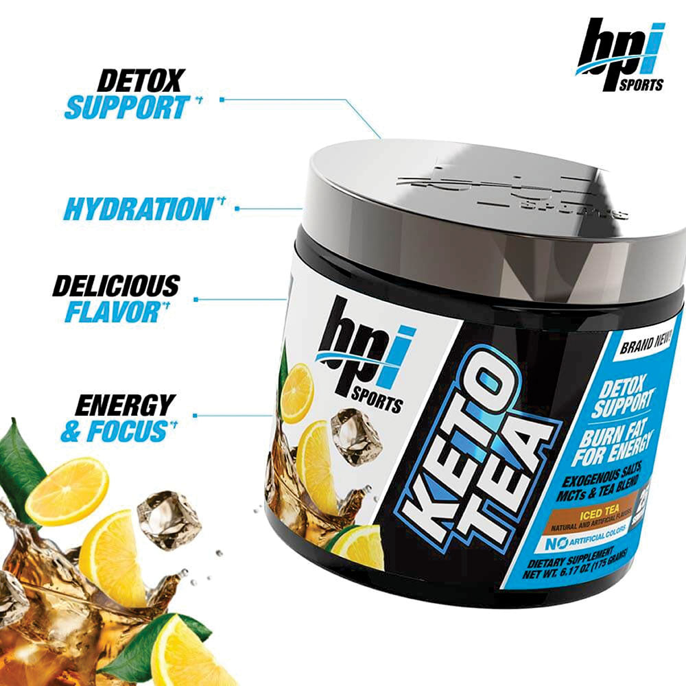 BPI Sport Keto Tea 25 Servings 175g