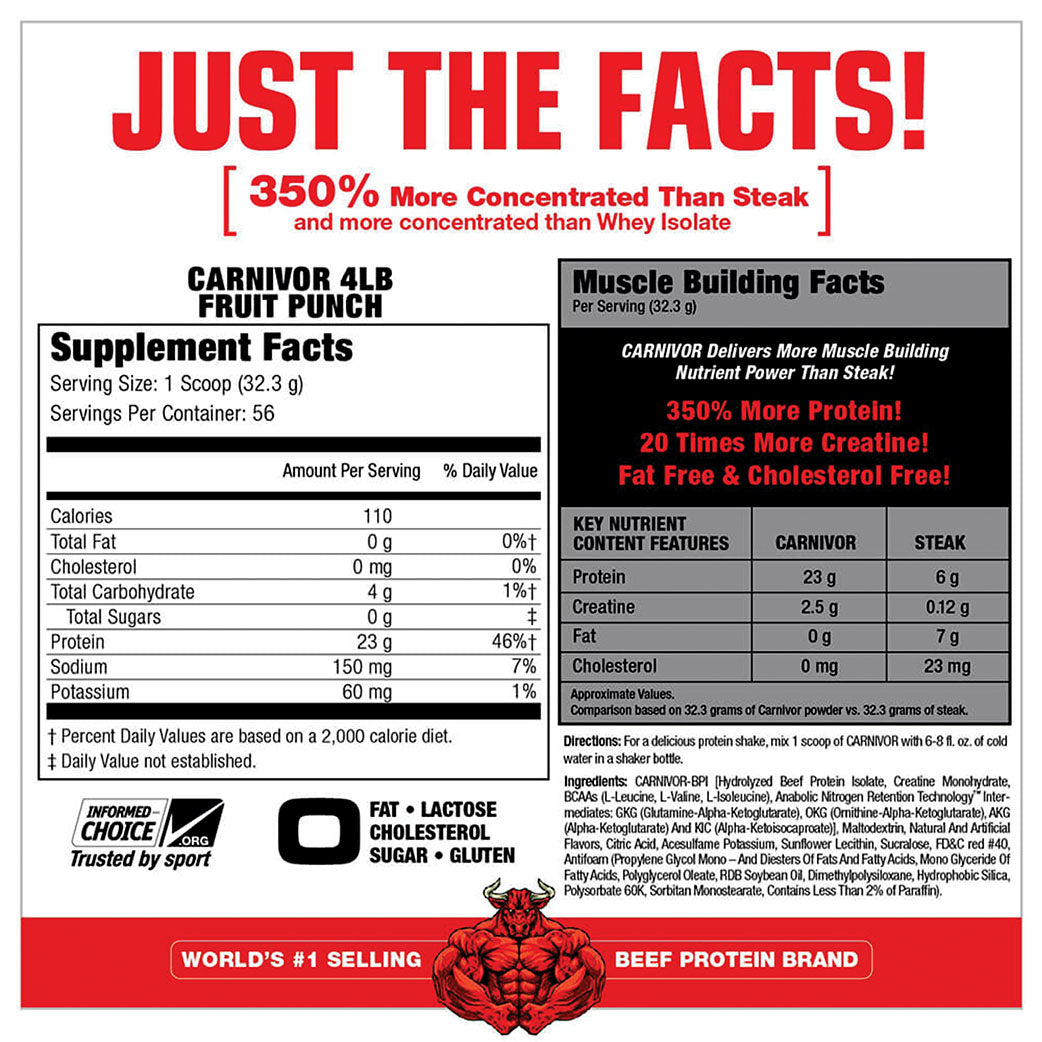 MuscleMeds Carnivor Beef Protein Isolate
