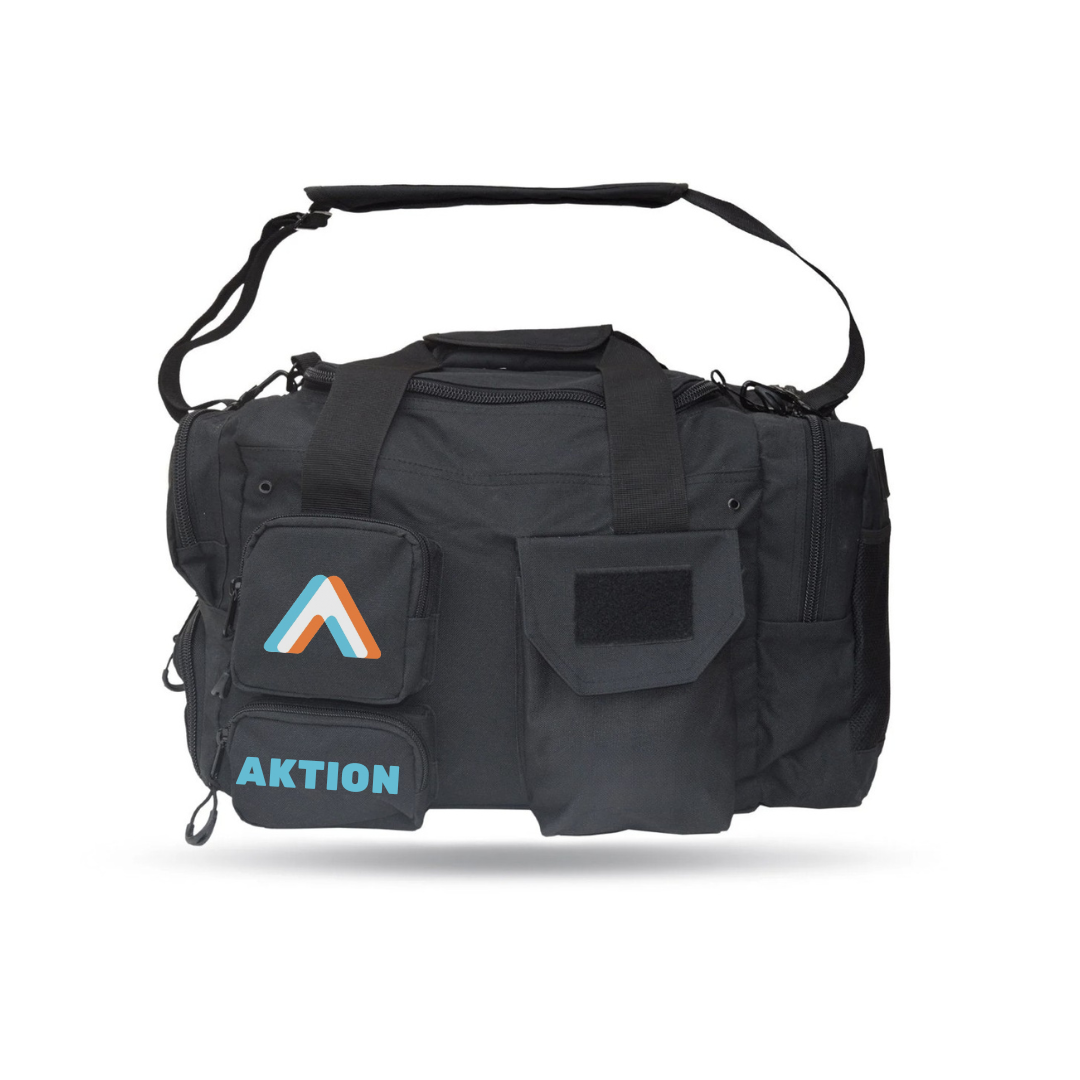 Aktion Gym Duffel Bag - Black