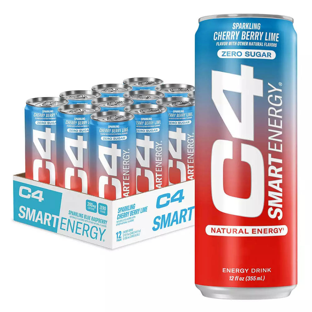 Get Smart Energy with C4 RTD: 12-Pack of 355ml Cans for Ultimate Convenience