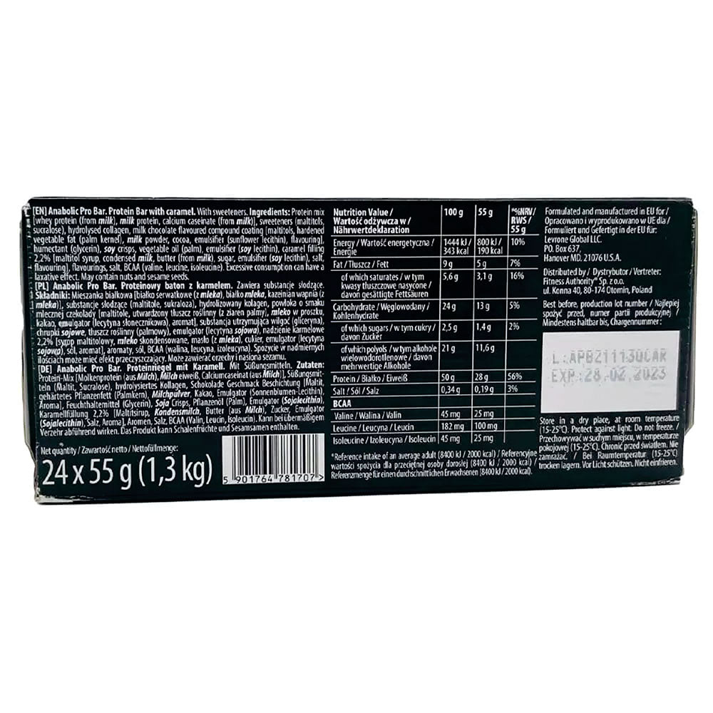 Kevin Anabolic Pro Bar Pack of 24