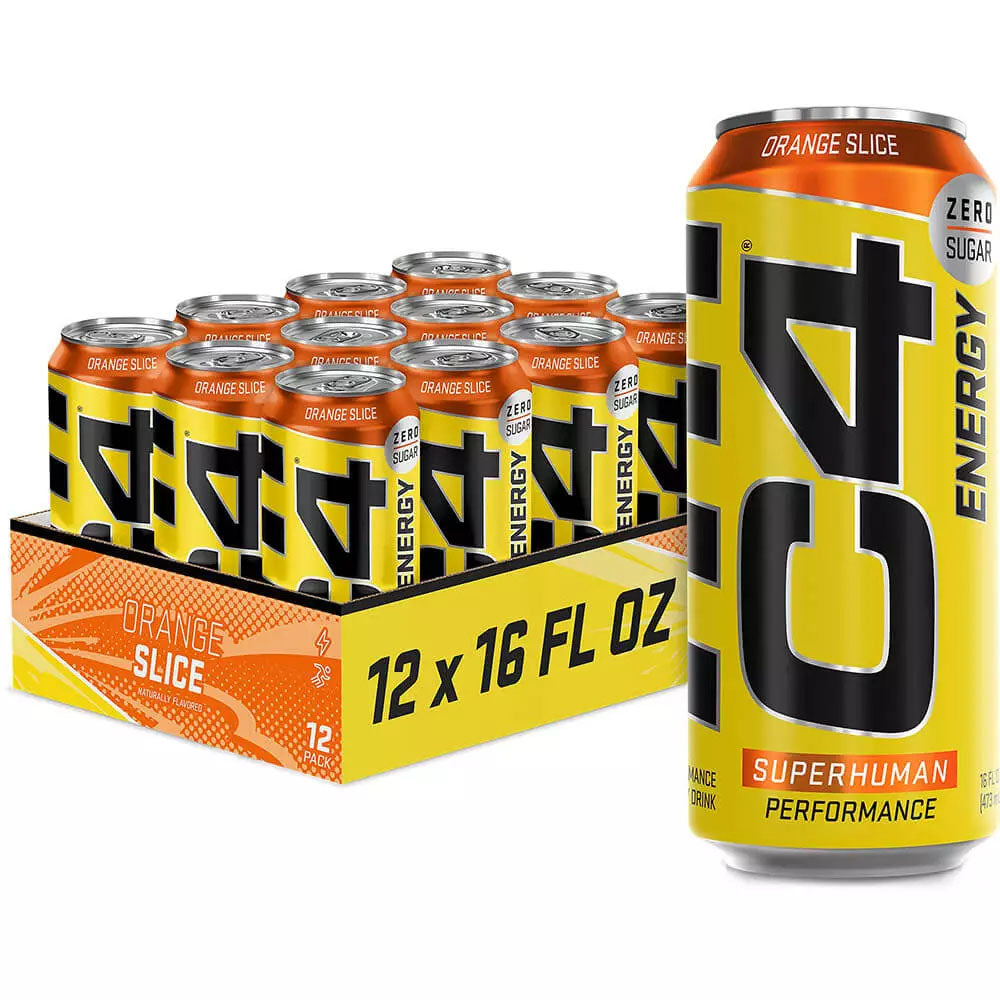 C4 Energy Pre-Workout Drink 473ml Pack of 12