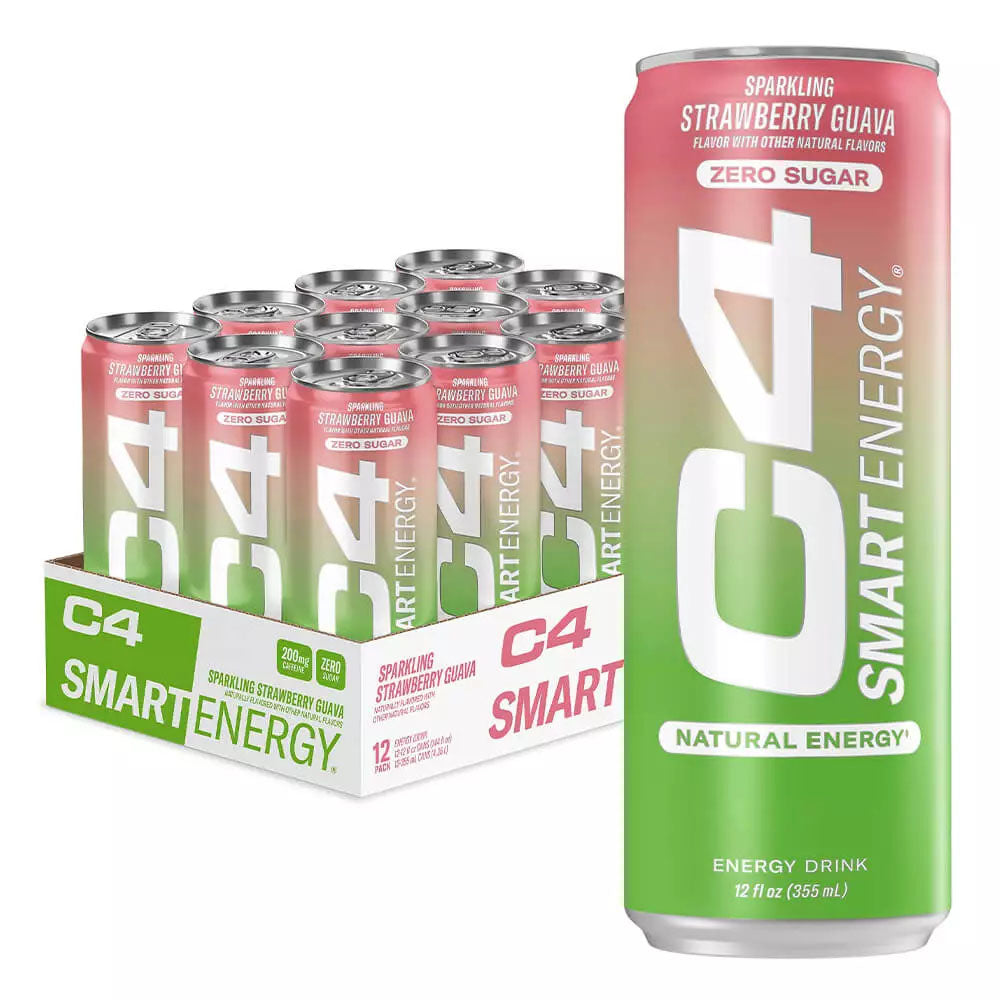Get Smart Energy with C4 RTD: 12-Pack of 355ml Cans for Ultimate Convenience