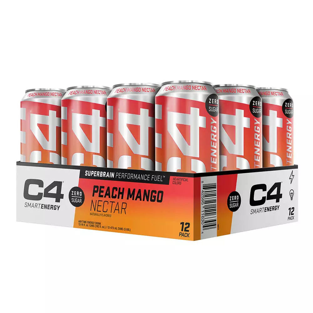 C4 Energy Pre-Workout Drink 473ml Pack of 12