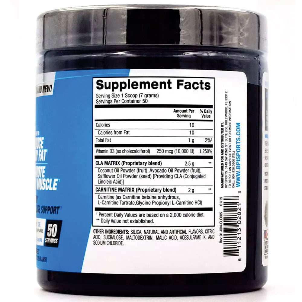 BPI Sport CLA + Carnitine Supplement 350g