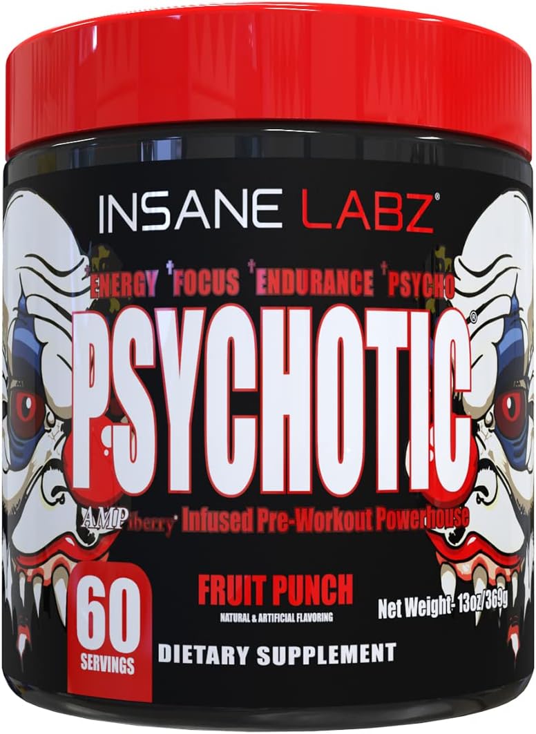 Insane Psychotic Pre-Workout Fruit Punch