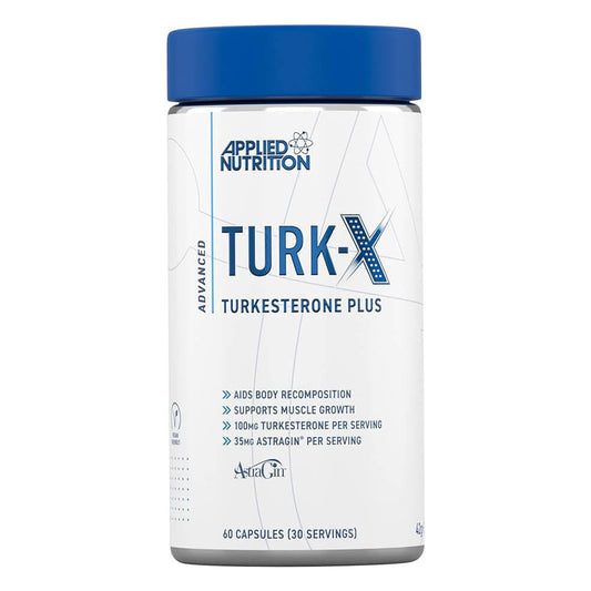 Applied Nutrition Turk-X Turkesterone Plus 60 Capsules 30 Serving 42g