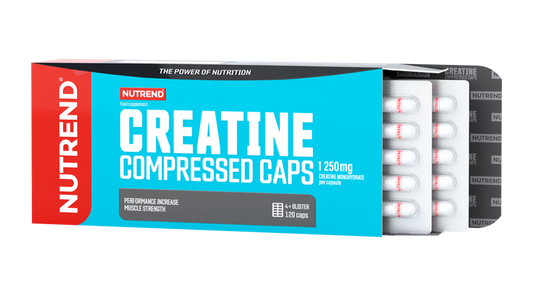 Nutrend Creatine Compressed Caps – Strength, Power & Muscle Performance Support
