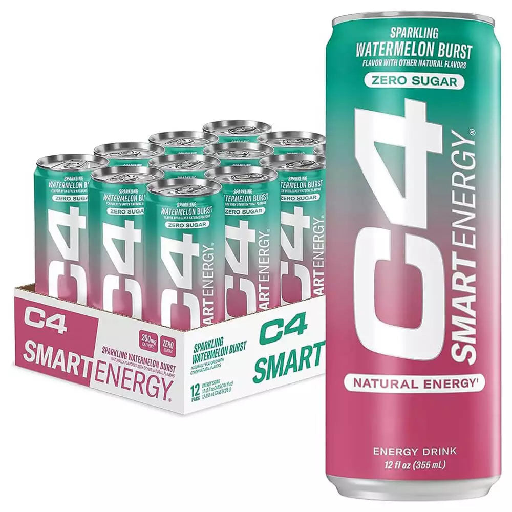 Get Smart Energy with C4 RTD: 12-Pack of 355ml Cans for Ultimate Convenience