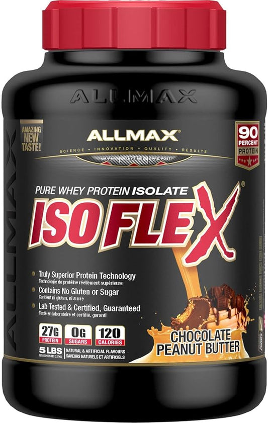 ALLMAX ISOFLEX Whey Protein Isolate - 5lbs
