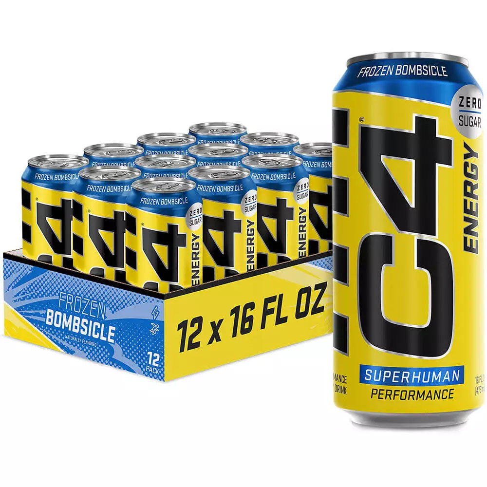 C4 Energy Pre-Workout Drink 473ml Pack of 12