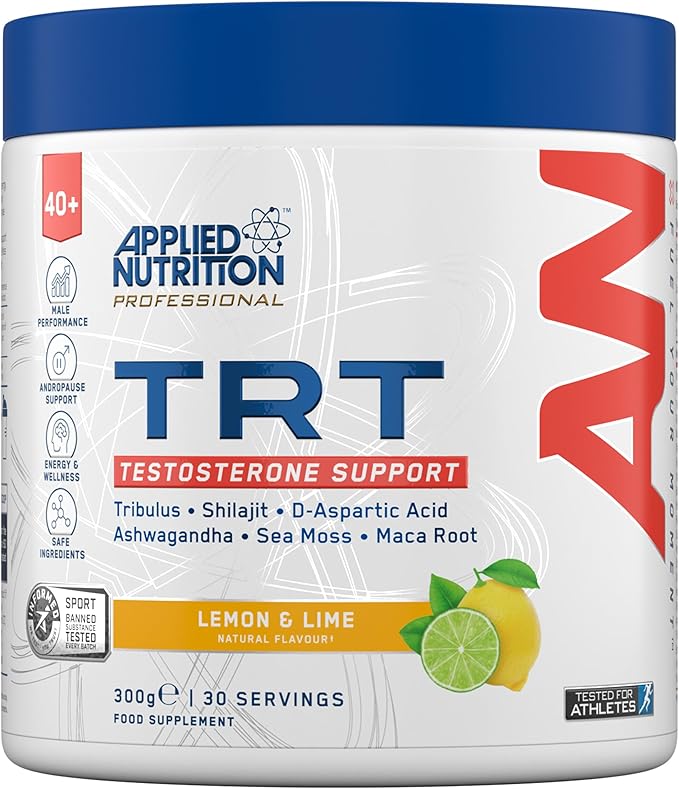 Applied Nutrition TRT Testosterone Support – 300g | Men 40+ Hormone & Vitality Formula