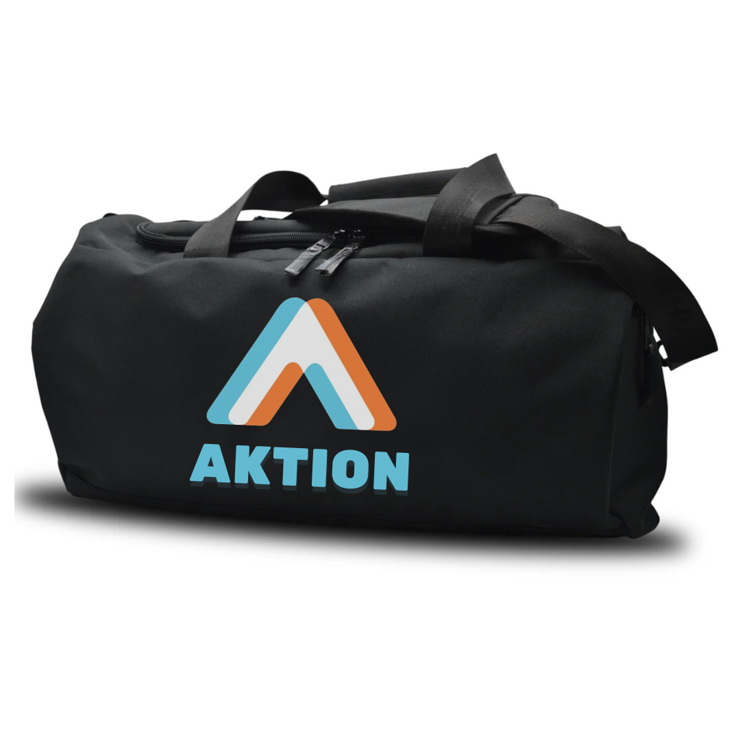 Aktion Gym Bag - Black
