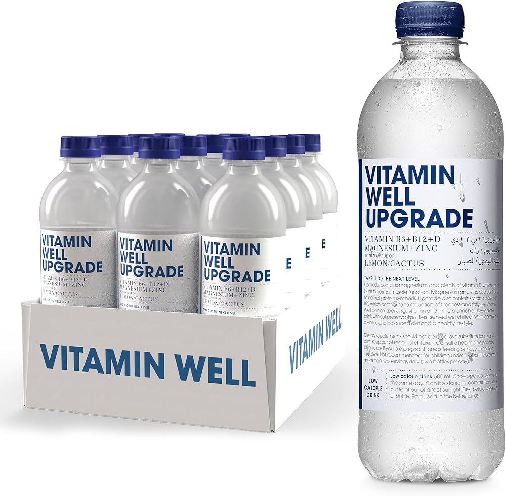 Vitamin Well,Vitamin B+D Magnesium+Zinc-500ml*12