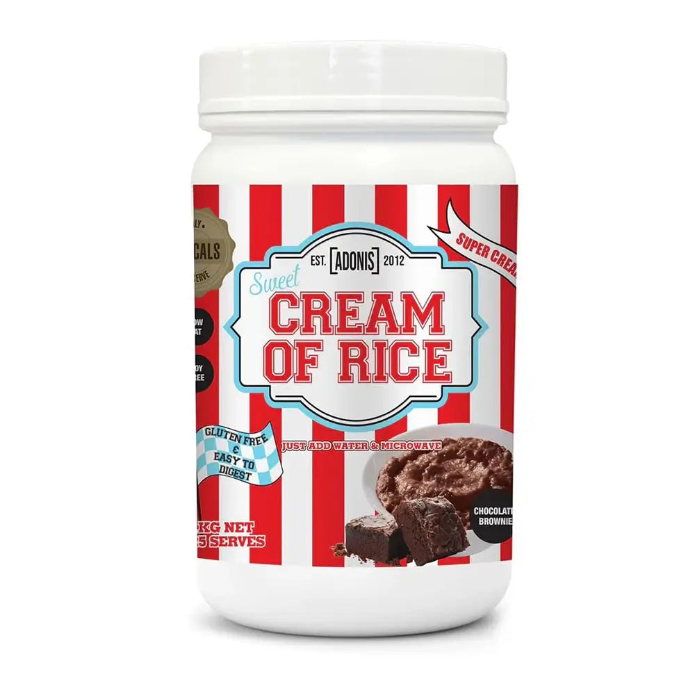 ADONIS Protein Cream of Rice 1kg – 25 Servings of Clean, High-Protein Fuel