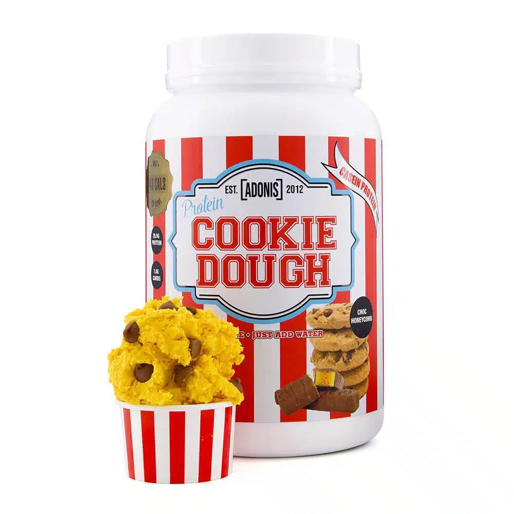 ADONIS Protein Cookie Dough 1kg – 25 Servings of Delicious Protein Power