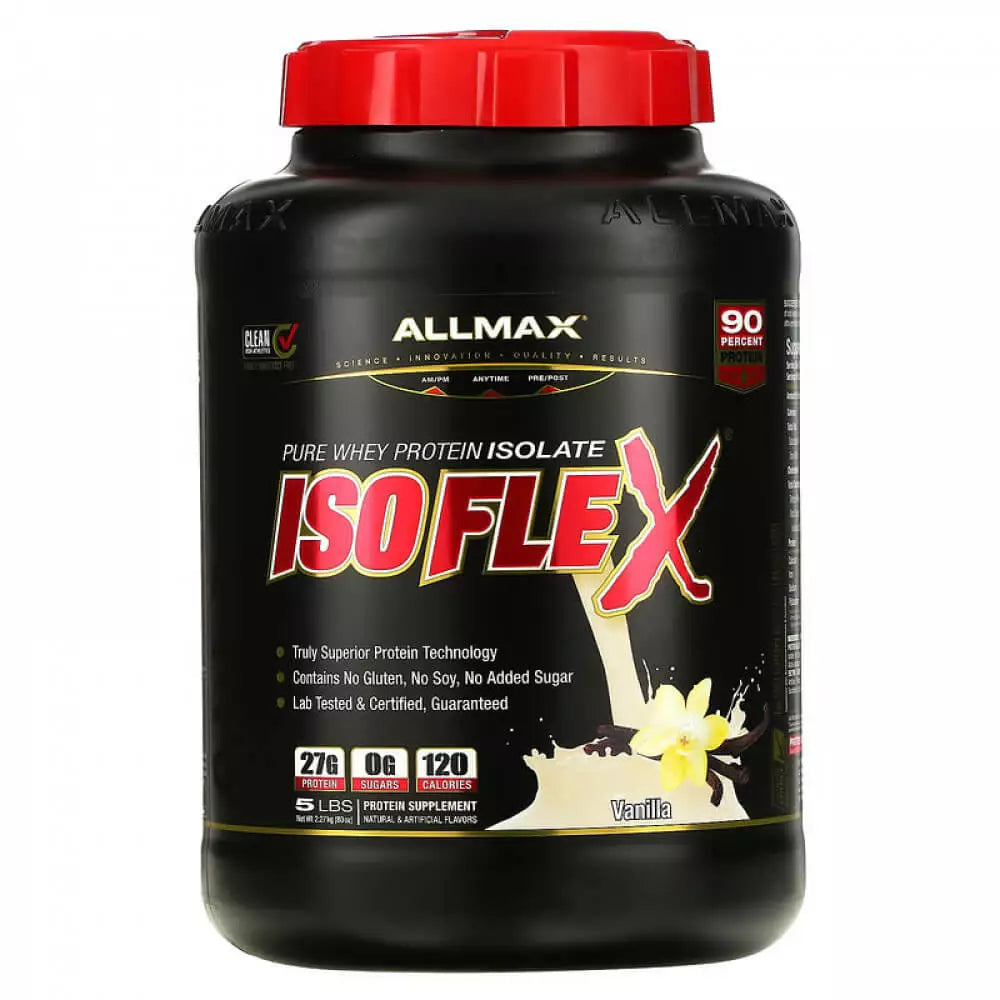 ALLMAX ISOFLEX Whey Protein Isolate - 5lbs