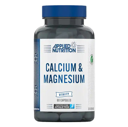 Applied Nutrition Calcium & Magnesium – 60 Capsules | Bone, Muscle & Nervous Support