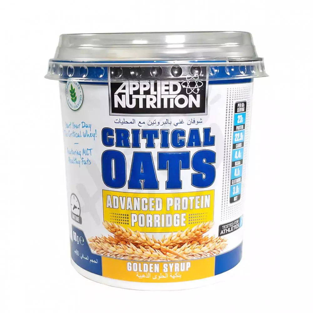 Applied Nutrition, Critical Oats, Golden Syrup - Protein Porridge