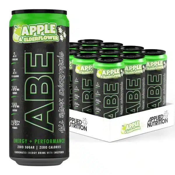 Applied Nutrition ABE Energy Drinks 330ml Pack of 12