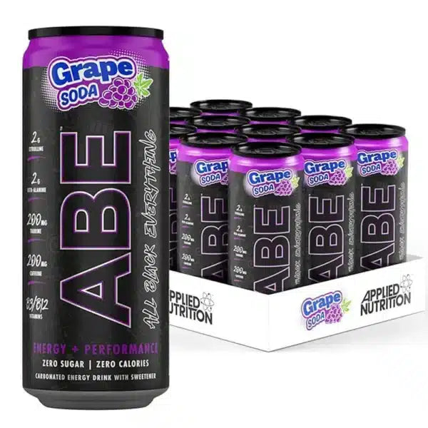 Applied Nutrition ABE Energy Drinks 330ml Pack of 12