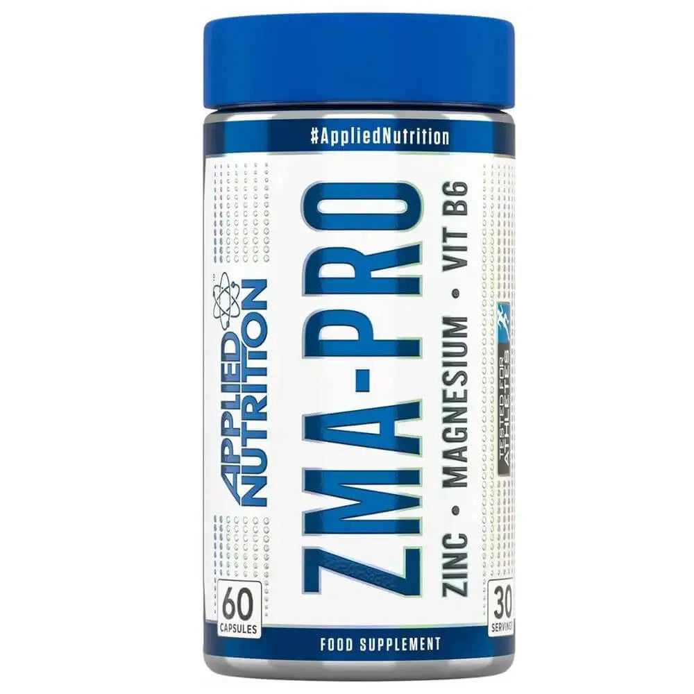 Applied Nutrition ZMA-PRO Capsules - 60 Count (30 Servings) for Muscle Support